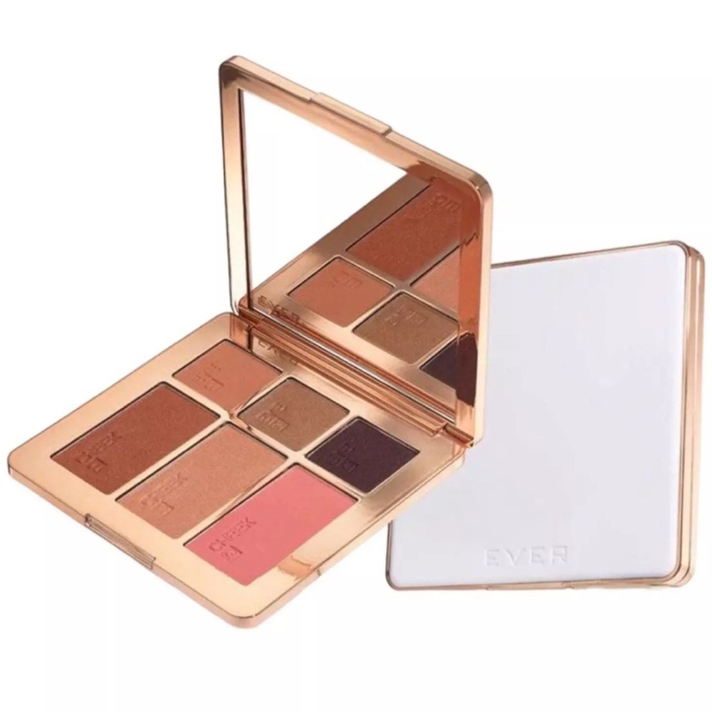Ever Beauty Out the Door Bold & Brave Cheek and Eye Palette Full Size NEW in box